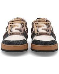 Fendi - Sneakers Match Leather Calf Trainers - Lyst