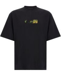 Off-White c/o Virgil Abloh - Spices Arrow Graphic Print T-Shirt - Lyst