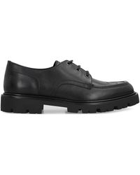 Celine - Leather Derby Shoes Margaret Cow Hide Lace-Up - Lyst