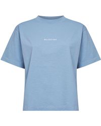 Balenciaga - Light Back T-Shirt Medium Fit - Lyst
