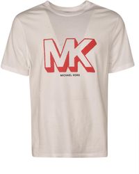 Michael Kors - Logo Detail T-Shirt - Lyst