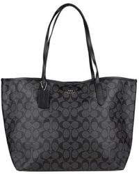 COACH - Tote Bag Smooth Leather Tote-Bags - Lyst