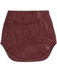 DIESEL - Miniskirt O-Hara Viscose Skirt - Lyst