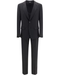 Dolce & Gabbana - Dolce & Gabbana Martini Light Single-Breasted Wool Gabardine Suit - Lyst