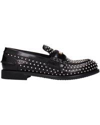 Miu Miu - Leather Loafers - Lyst