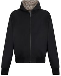 Gucci - Bomber Jacket Reversible With Hood Cotton - Lyst