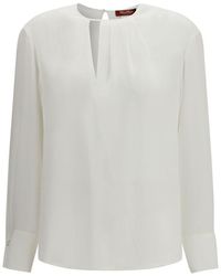 Max Mara - Triacetate Blouse - Lyst