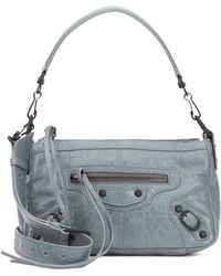 Balenciaga - Shoulder Bag Le City Moto Mini Leather Lambskin - Lyst