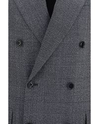 Lardini - Double-Breasted Wool Blazer Merino Ovis Aries Blazers E Vests - Lyst