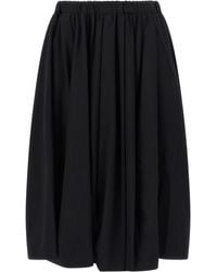 Comme des Garçons - Maxi Wool Skirt - Lyst
