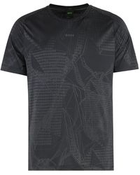 BOSS - Techno Fabric T-Shirt - Lyst