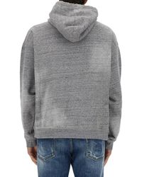 DSquared² - Sweatshirt With Logo Cotton Sweatshirts - Lyst