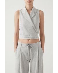 Brunello Cucinelli - Light Sleeveless Shirt - Lyst