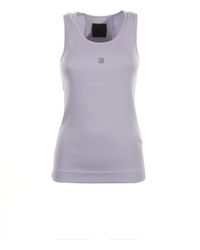 Givenchy - Logo Plaque Tank Top - Lyst
