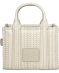 Marc Jacobs - Mini Tote In Monogram Leather - Lyst