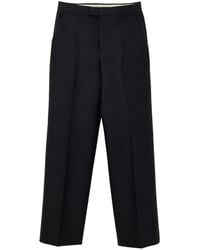 Gucci - Black Cotton Casual Pants - Lyst