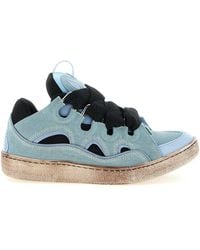 Lanvin - Solid Sneakers - Lyst