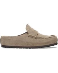 Birkenstock - Moccasins Naples Wrapped Suede Leather Sandal - Lyst