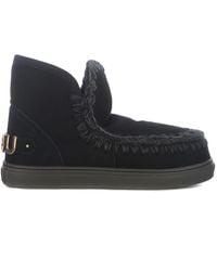 Mou - Ankle Boots Eskimo Sneakers In Real Leather - Lyst
