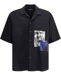 DSquared² - Fighter Notch Shirt - Lyst