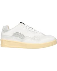 Jil Sander - Js39142A 15220 Leather Sneakers - Lyst