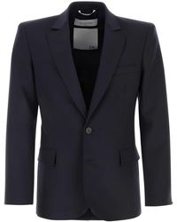 Valentino Garavani - Midnight Wool Blazer - Lyst