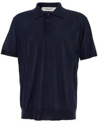 Golden Goose - Polo Shirt With Classic Collar And Short Sleeves - Lyst