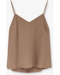 Max Mara - Silk Munghia Top - Lyst