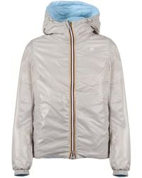 K-Way - Lil 2.0 Plus.2 Double Jacket Nylon Giubbino Corto - Lyst