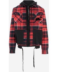 APRÈS SURF - Cotton Blend Jacket With Back Print - Lyst