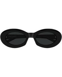Saint Laurent - Sl 594 Linea Sl Logo Sunglasses - Lyst