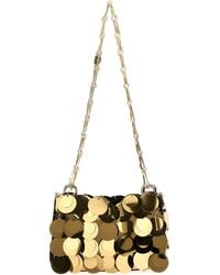 Rabanne - Sparkle Nano Handbag Polyester Hand Bags - Lyst