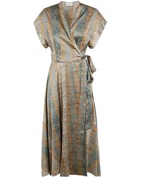Pierre Louis Mascia - Printed Dress - Lyst