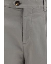 Brunello Cucinelli - Chino Pants Cotton Blend - Lyst