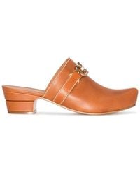 Ferragamo - Gancini Slip-On Mules - Lyst