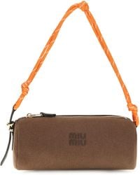 Miu Miu - Wallet Cocoa- Recycled Polyamide & Purses - Lyst