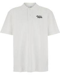 Maison Kitsuné - Polo Shirt Handwriting Comfort - Lyst
