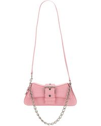 Balenciaga - Lindsay Shoulder Bag With Crocodile Workmanship - Lyst