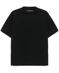 Circolo 1901 - Cotton Crew Neck T-Shirt - Lyst