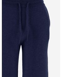 arch4 - Cashmere Wide Leg Pants Trousers - Lyst