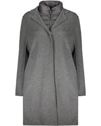 Moorer - Coat With Removable Down Lining - Lyst