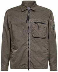 C.P. Company - Panama-R Lens Overshirt - Lyst