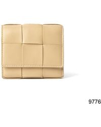 Bottega Veneta - Bottega Veneta Quilted Leather Wallet - Lyst