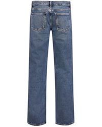 Agolde - Regenerative Denim Elson Double-Waist Jeans - Lyst