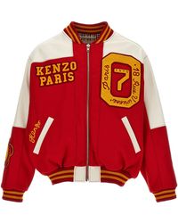 KENZO - Varsity Casual Jackets, Parka - Lyst
