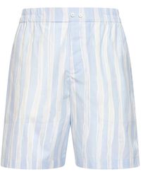 Jacquemus - Striped Gouache-Printed The Caleçon Boxer Shorts - Lyst