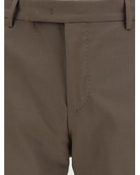 PT Torino - Dieci Pants Fleece Wool Trousers - Lyst