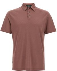 Zanone - Ice Cotton Polo Shirt - Lyst