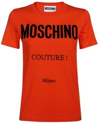 Moschino - Logo Crew-neck T-shirt - Lyst