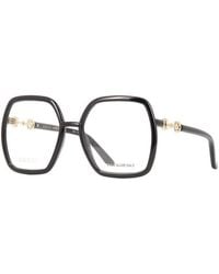 Gucci - Eyeglasses Rectangle Full Rim, Frame And Clear Demo Lenses Lens Gg0890O001 Sunglasses - Lyst